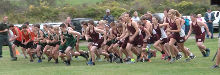 Hornets host NEB & Towanda for XC Meet