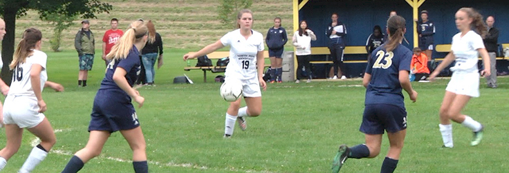 North Penn-Mansfield & Williamson girls tie 1-1