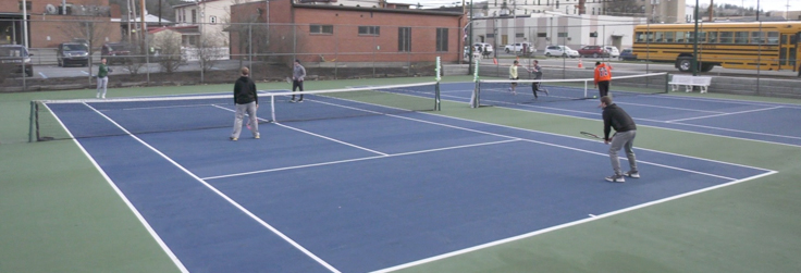 Hornets tennis sweeps doubleheader with Towanda