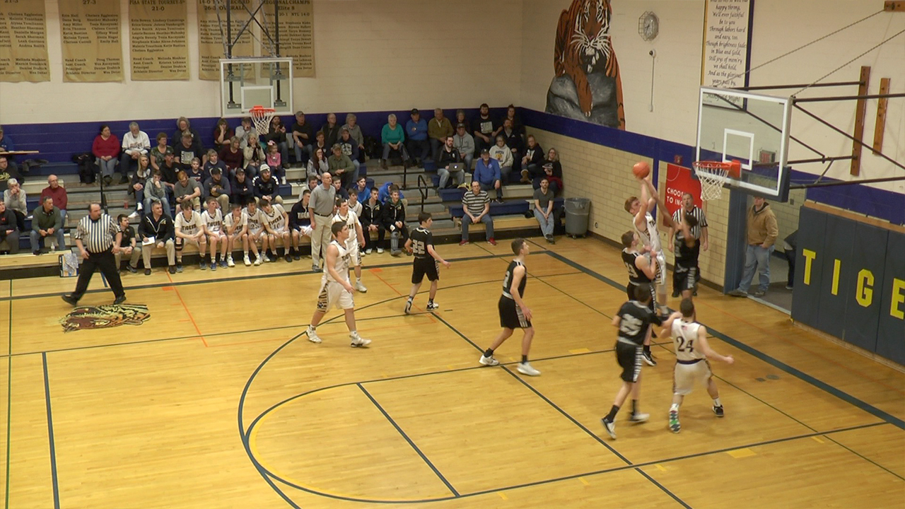 Mounties roll to 63-42 win over CV