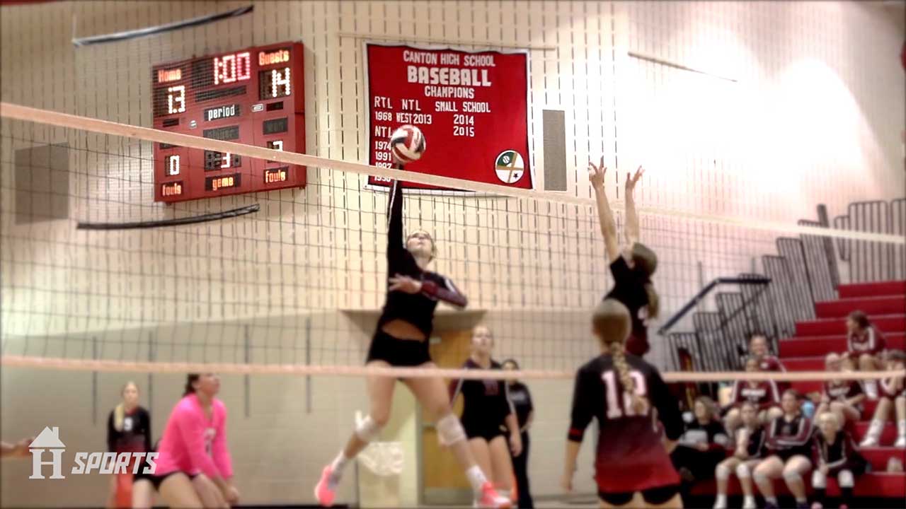 NEB Sweeps Canton, 3-0