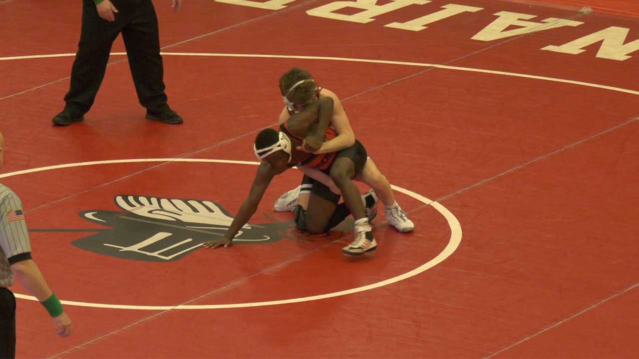 PIAA D4 AA Wrestling Regionals Highlights